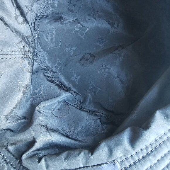 Louis Vuitton Monogram Denim Fringe Bucket Hat - Picture 3 of 11